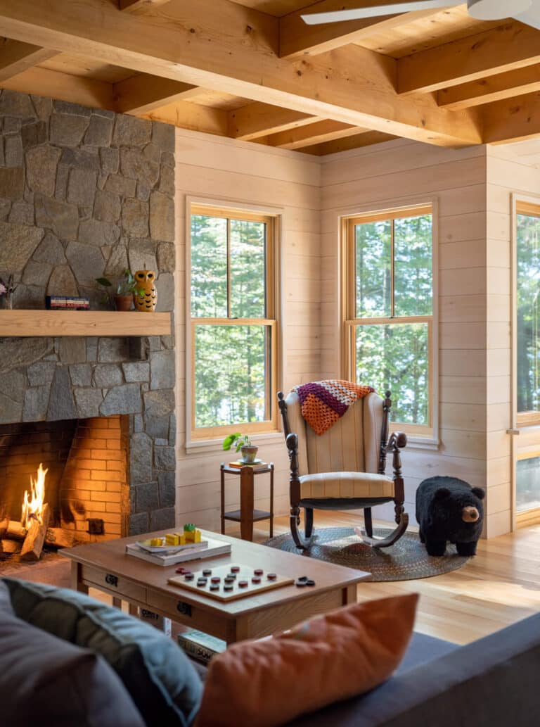 Canoe Camps | Woodhull | Maine Residential Architecture