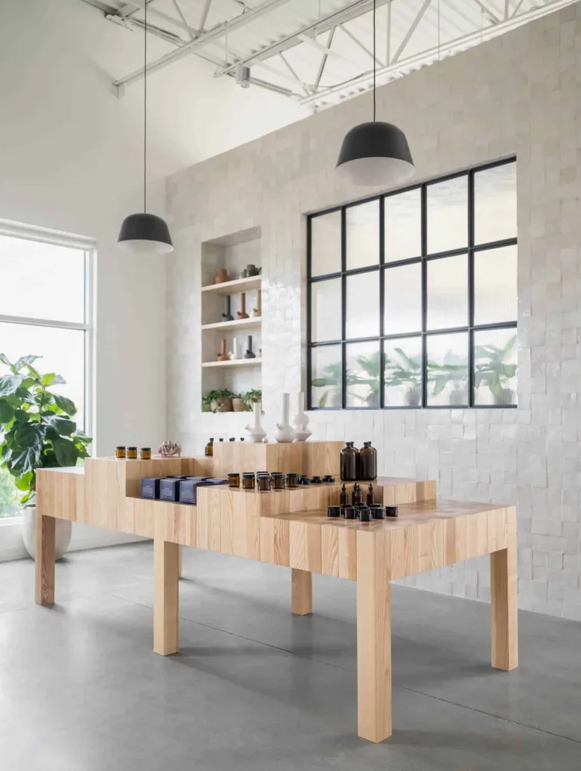 Products on display at Seaweed Portland
