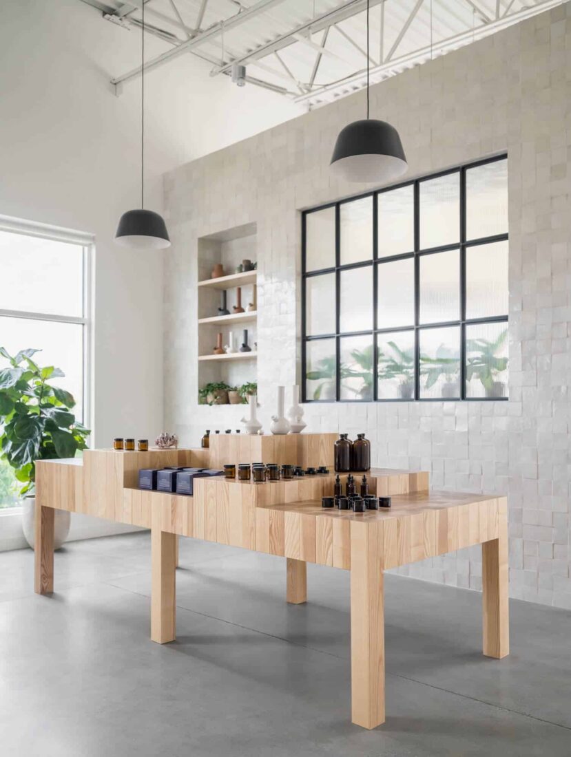 Products on display at Seaweed Portland