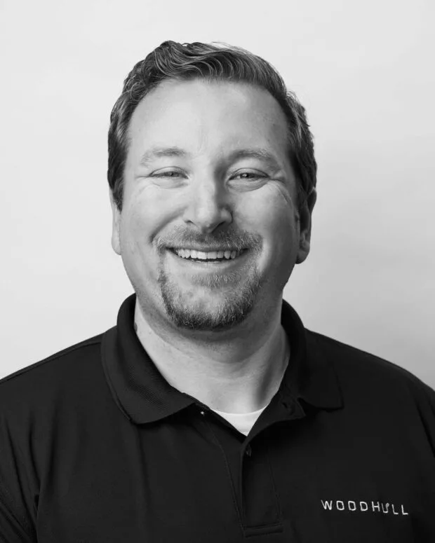 A black and white potrait of Tony San Antonio